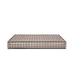 Obojstranný matrac 120x82cm,štvorčeky béžová
