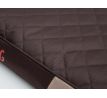Pelech Viktoria béžová s hnedým matracom,XL 100×66cm
