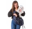 Transportná taška Juliette pre psa na rameno tmavomodrá