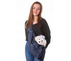 Transportná taška Juliette pre psa na rameno tmavomodrá