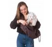Transportná taška Juliette pre psa na rameno hnedá