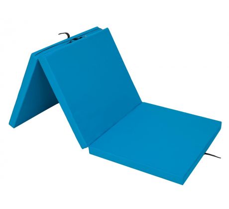 Skladací matrac Alex nebeská modrá, rozmer XL 80x195x6cm