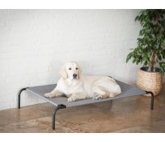 Zdravotná posteľ pre psa ekolen sivá